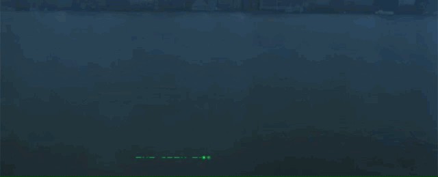 New York City's skyline is engulfed in clouds and rain as the text "The City That Never Sleeps" appears below